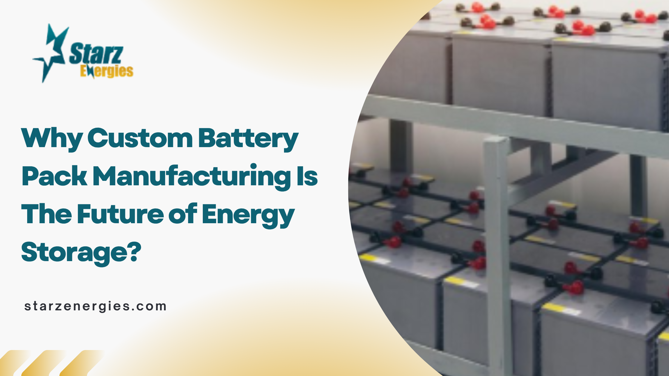 custom battery pack manufacturing